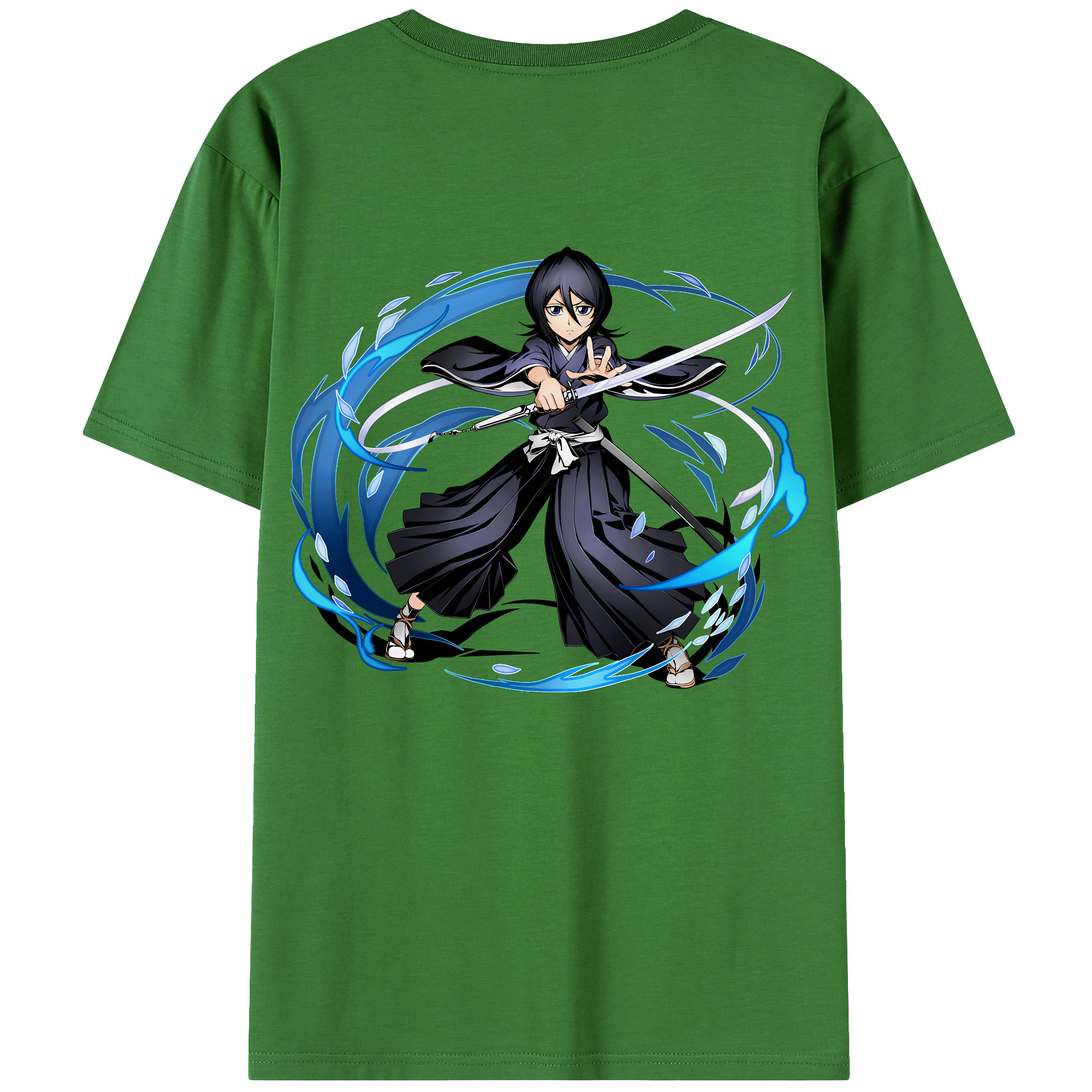 （画像用） ブリーチ 朽木ルキア BLEACH Kuchiki Rukia レディース半袖Tシャツ(バックプリント)
